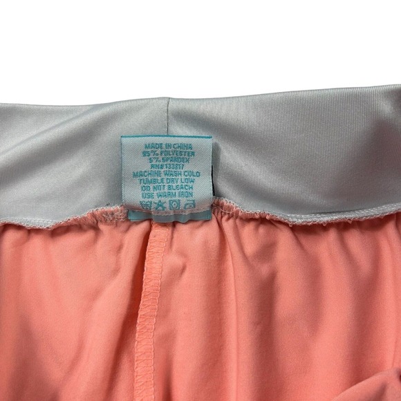Aqua Swim Womens Sz S Pink white Dolphin Short Bottom Athletic Stretch - Picture 15 of 15
